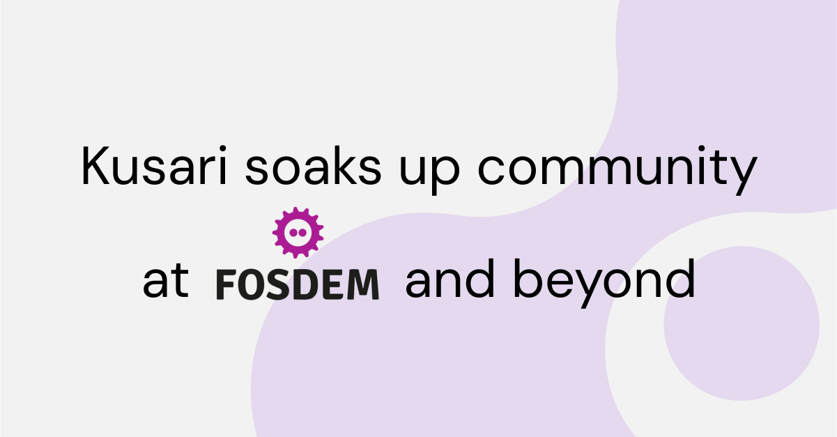 Kusari Soaks up Community at FOSDEM and Beyond